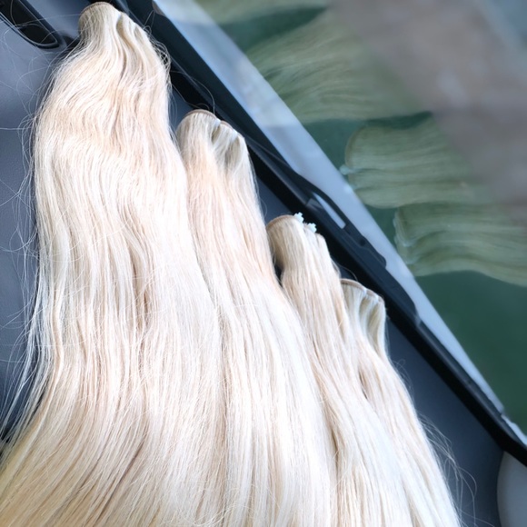 Pure Virgin Human Hair (Raw) color 613hair - Picture 2 of 4